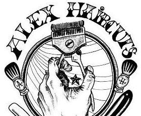 Alex Haircuts Barbershop logo