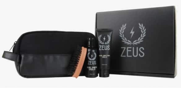 coffret barbe travel kit zeus