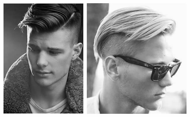 undercut lateral coupe homme
