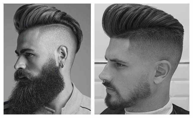 undercut pompadour coupe homme