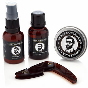 Coffret entretien barbe Percy Nobleman